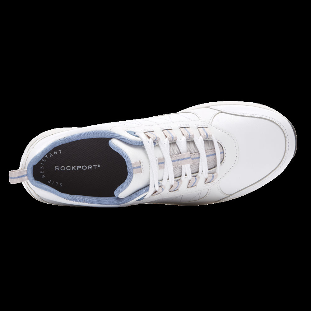 Rockport Womens Sneakers White - Trustride - UK 105-BZILCP